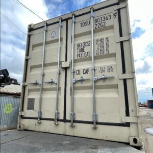 CONTENEUR MARITIME 20' OPEN SIDE