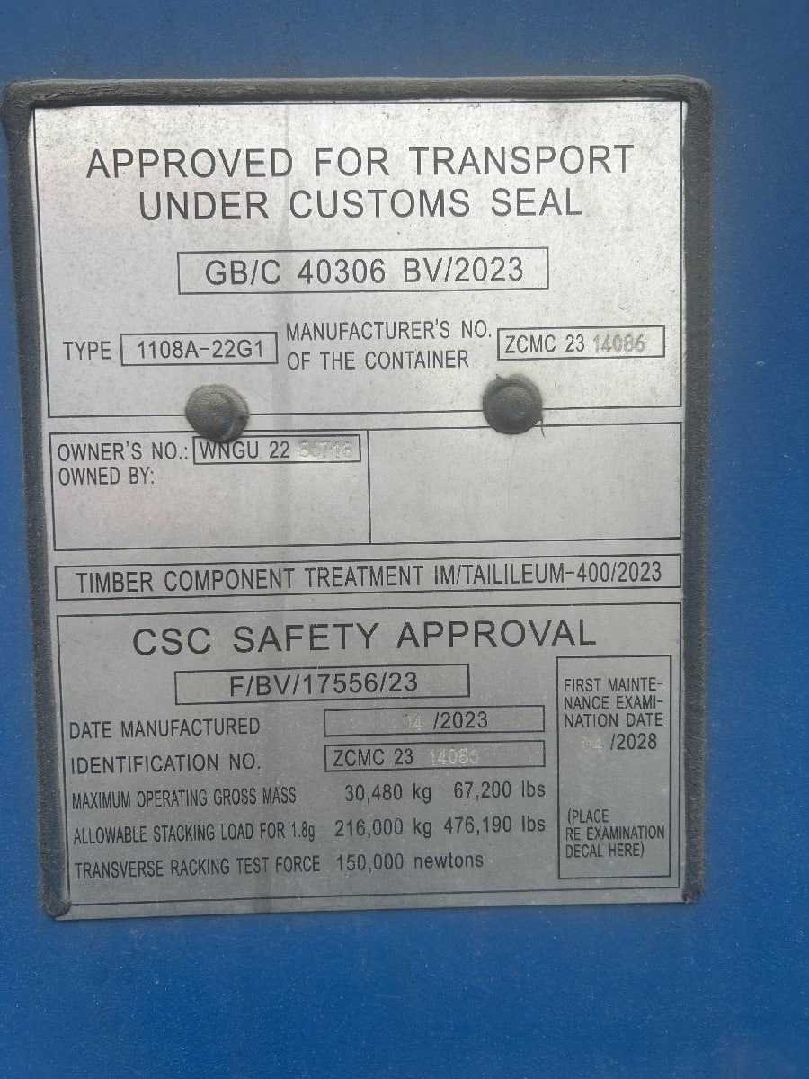 CONTENEUR MARITIME 20' DRY – Image 4